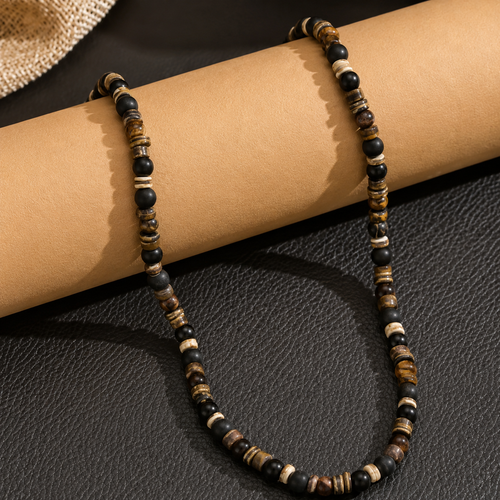 Handmade Men’s Beaded Necklace