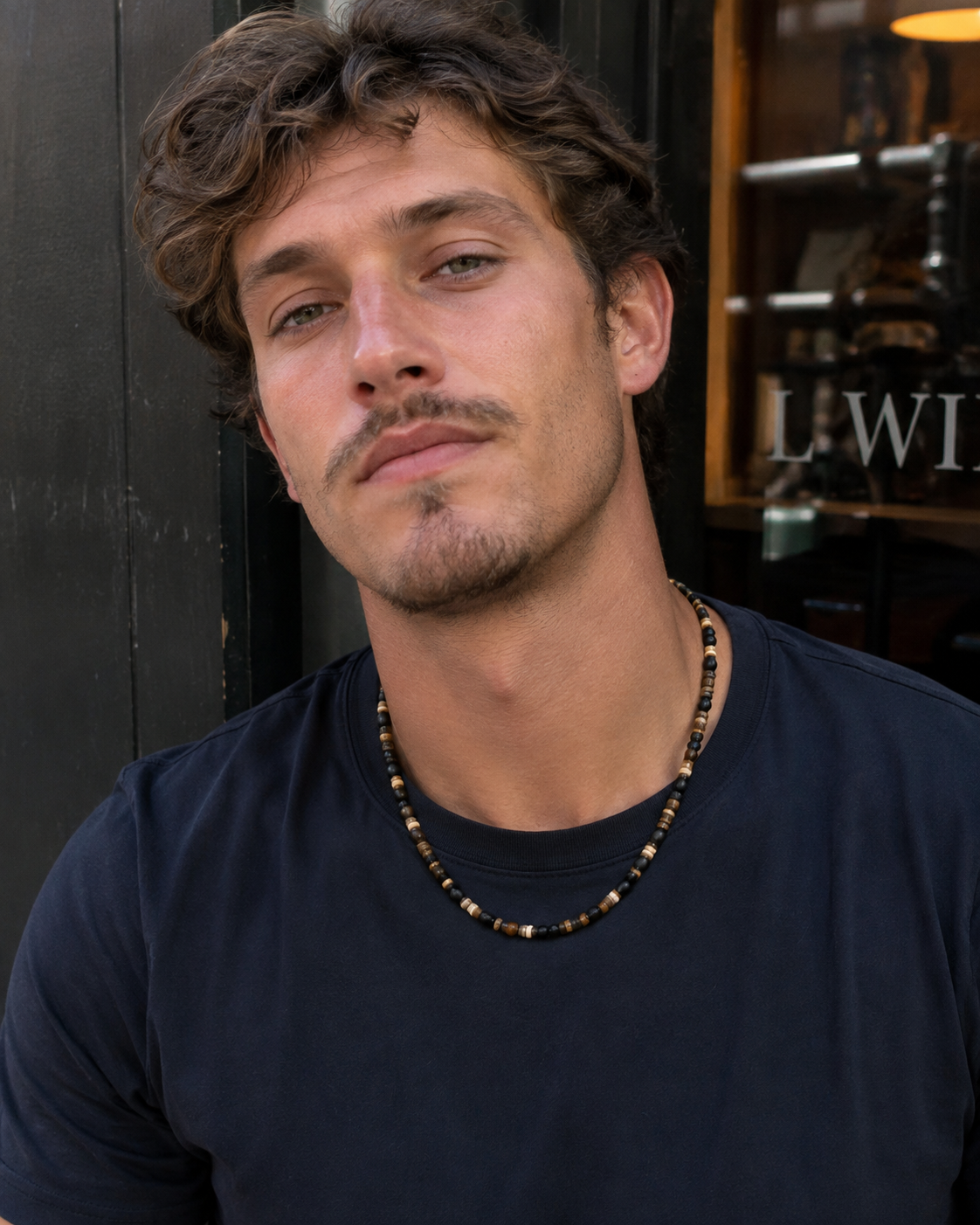 Handmade Men’s Beaded Necklace